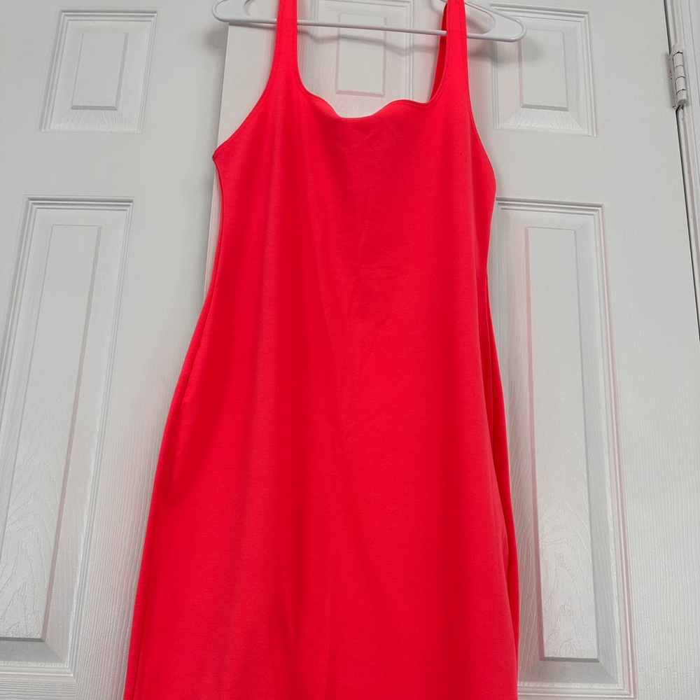 Straight MIDI Cotton Dress